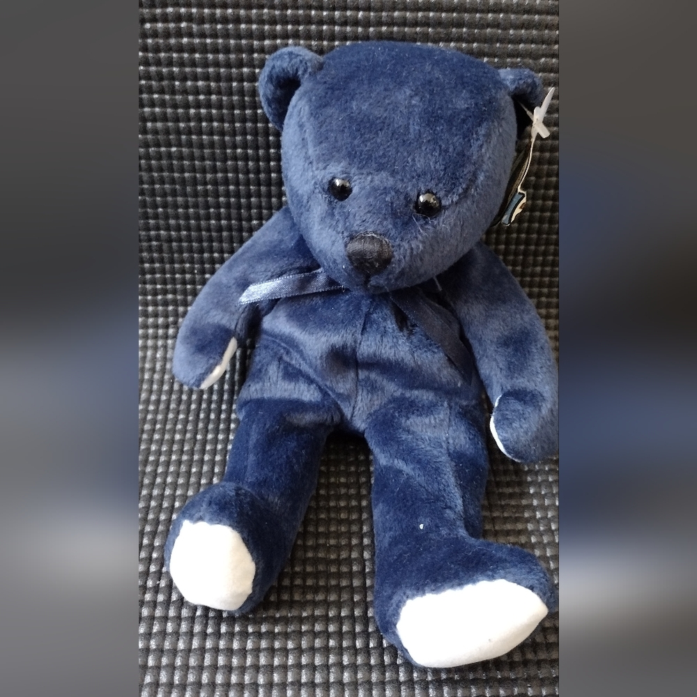 New -The Zodiac Virgo Plush Blue Teddy Bear